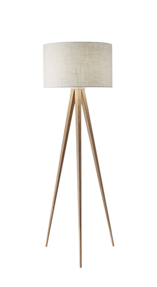 61" Tripod Floor Lamp with Drum Shade