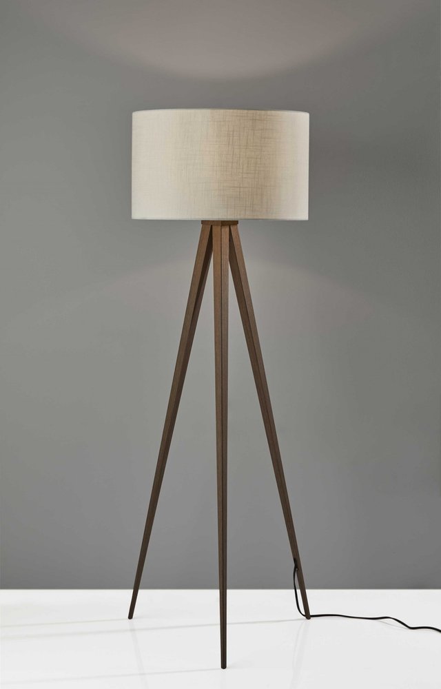 61" Tripod Floor Lamp with Drum Shade