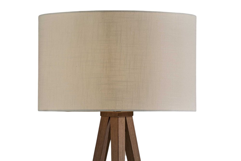 61" Tripod Floor Lamp with Drum Shade