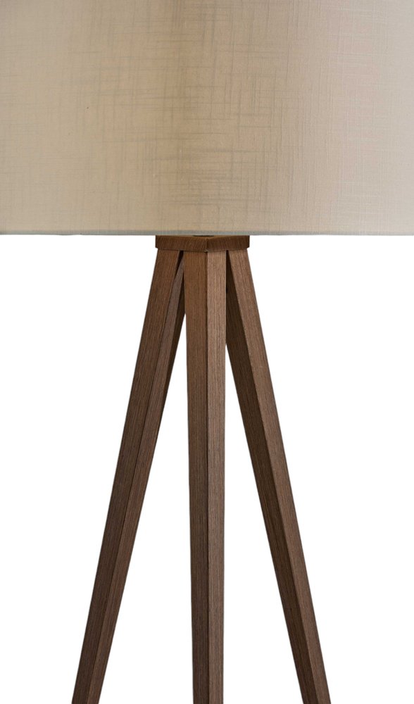 61" Tripod Floor Lamp with Drum Shade