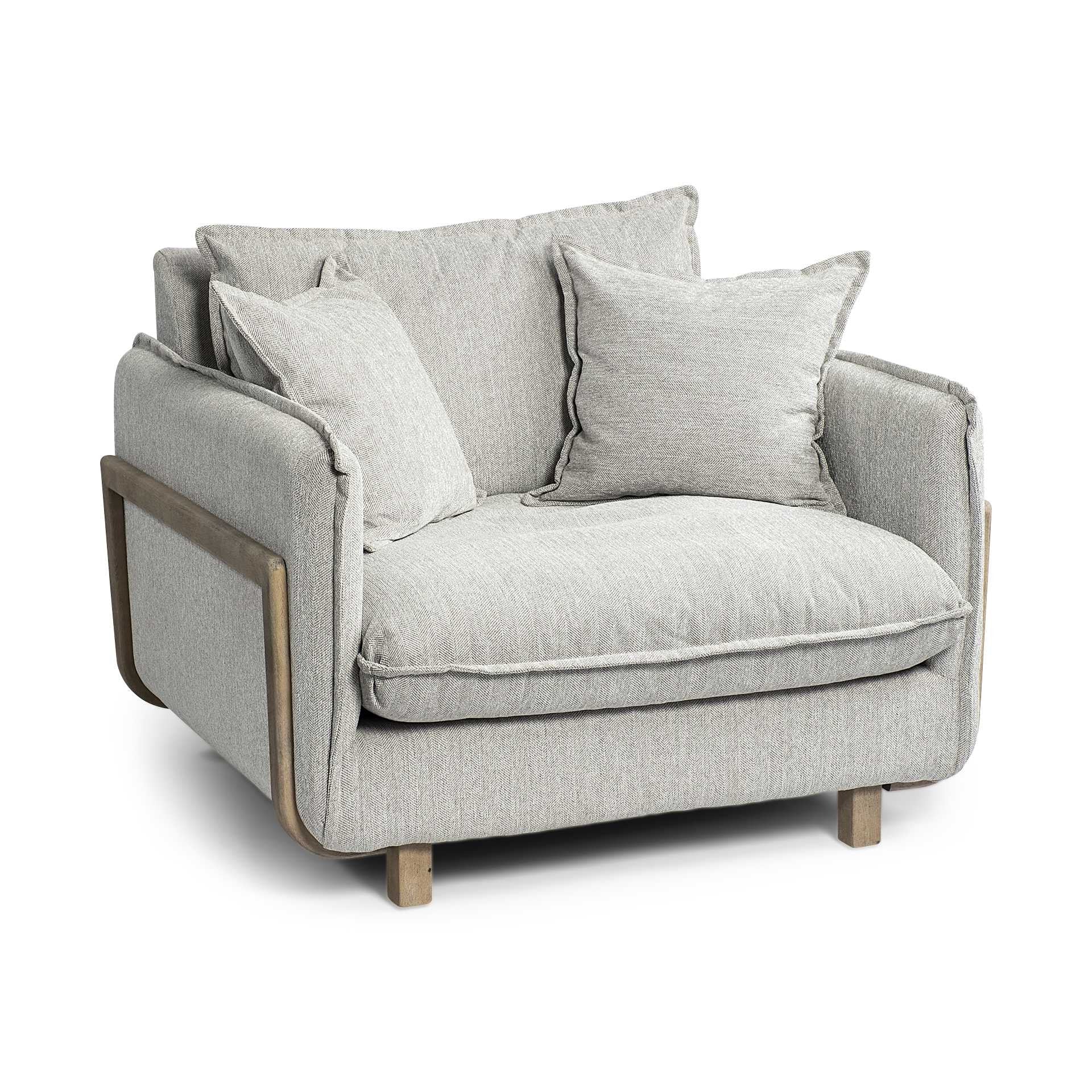 43" Cushion Back Club Chair