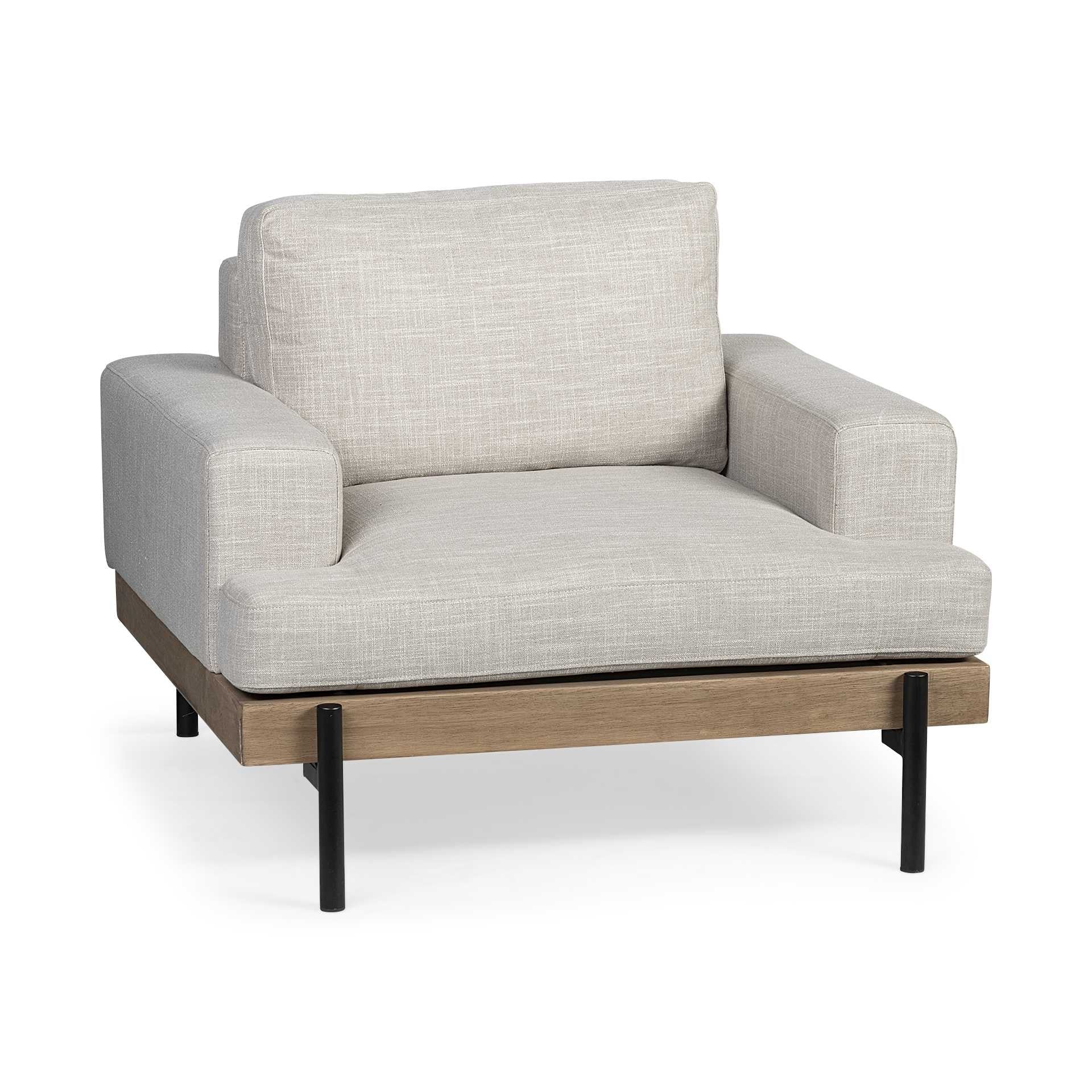 40" Mid-Century Accent Chair