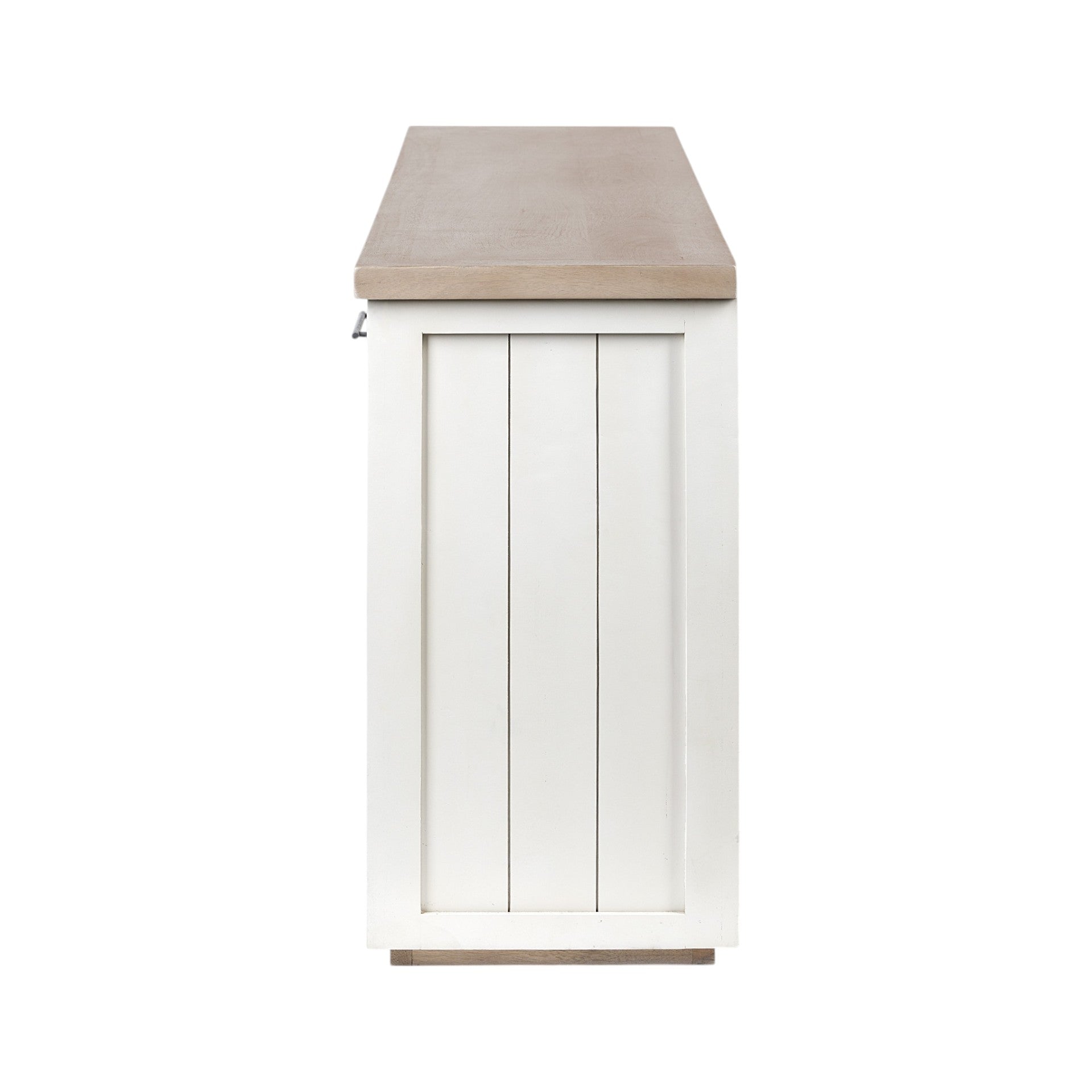 73" White and Brown Farmhouse Sidebaord