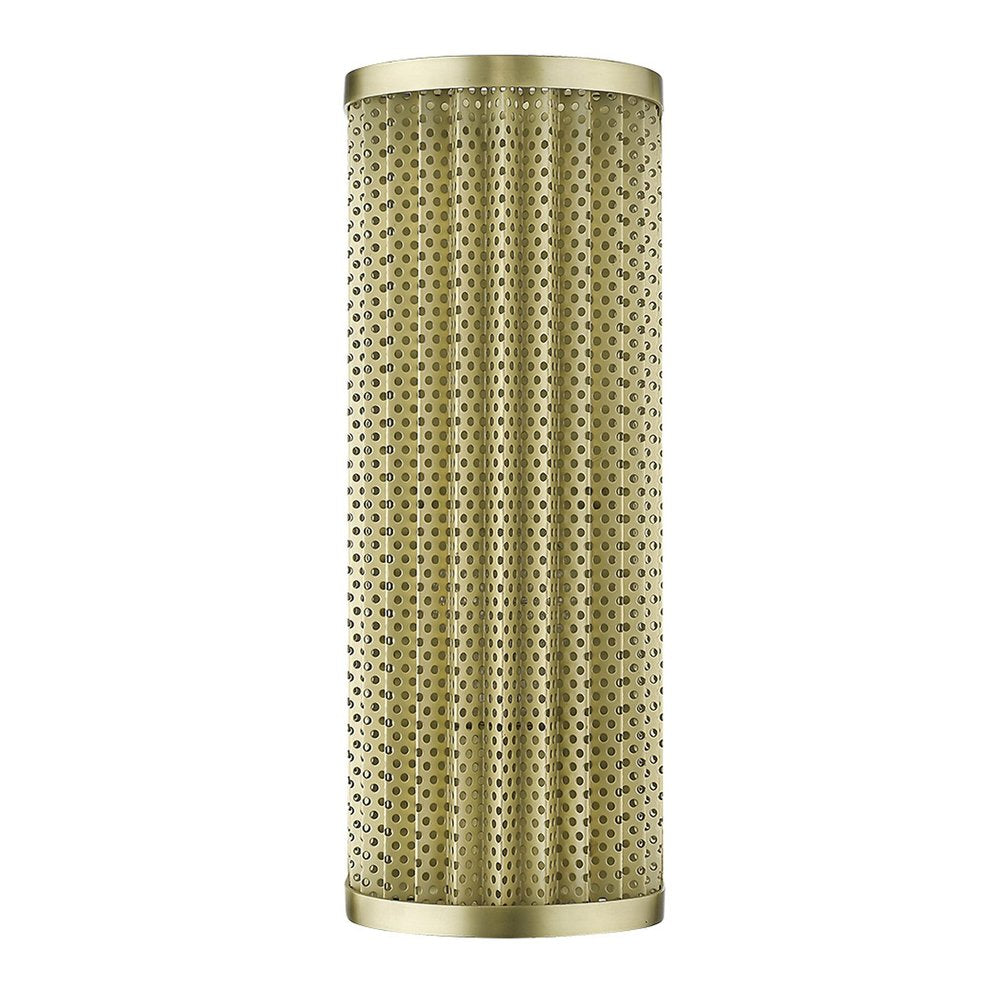 Basetti 1-Light Gold Sconce Wall Light