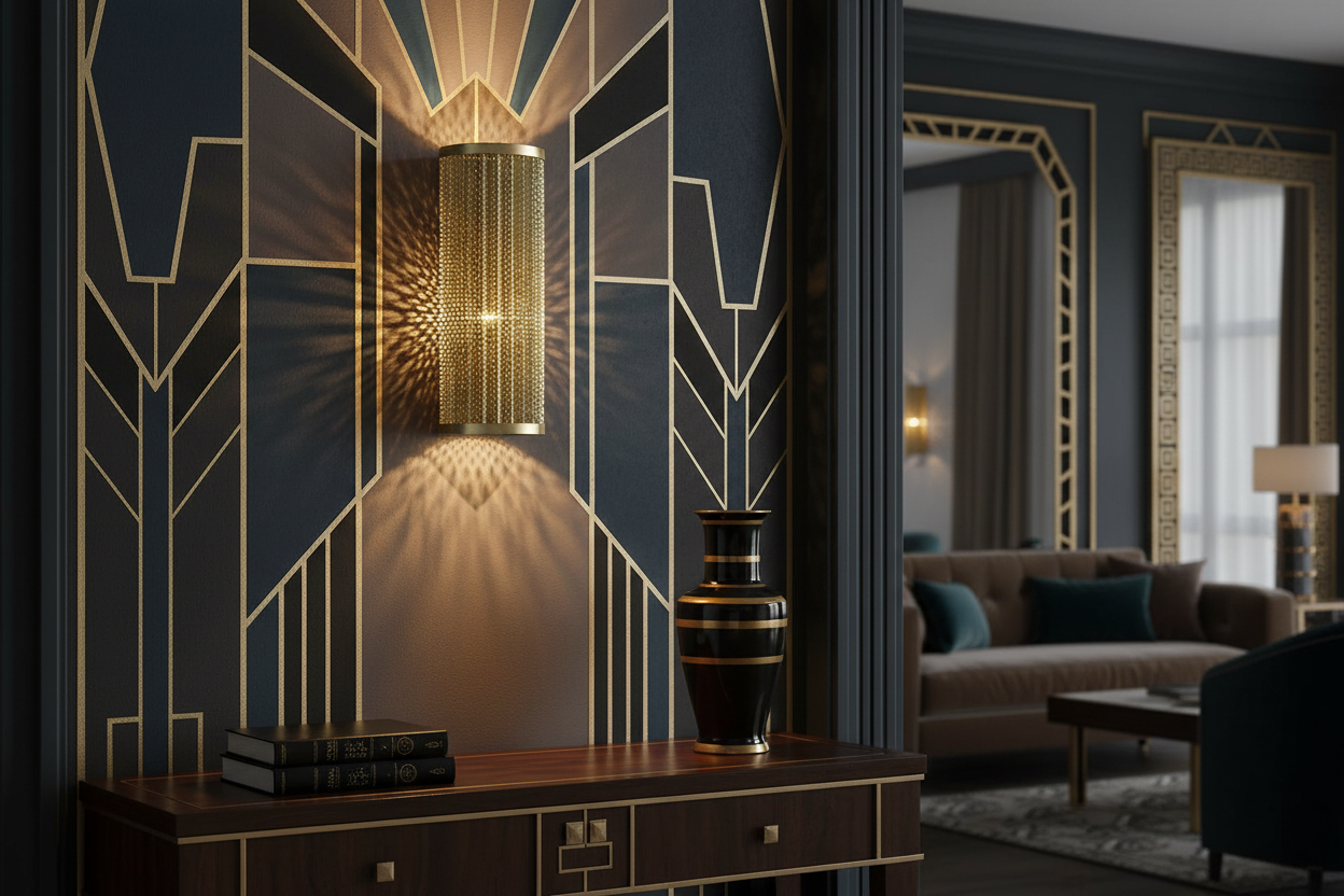 Basetti 1-Light Gold Sconce Wall Light