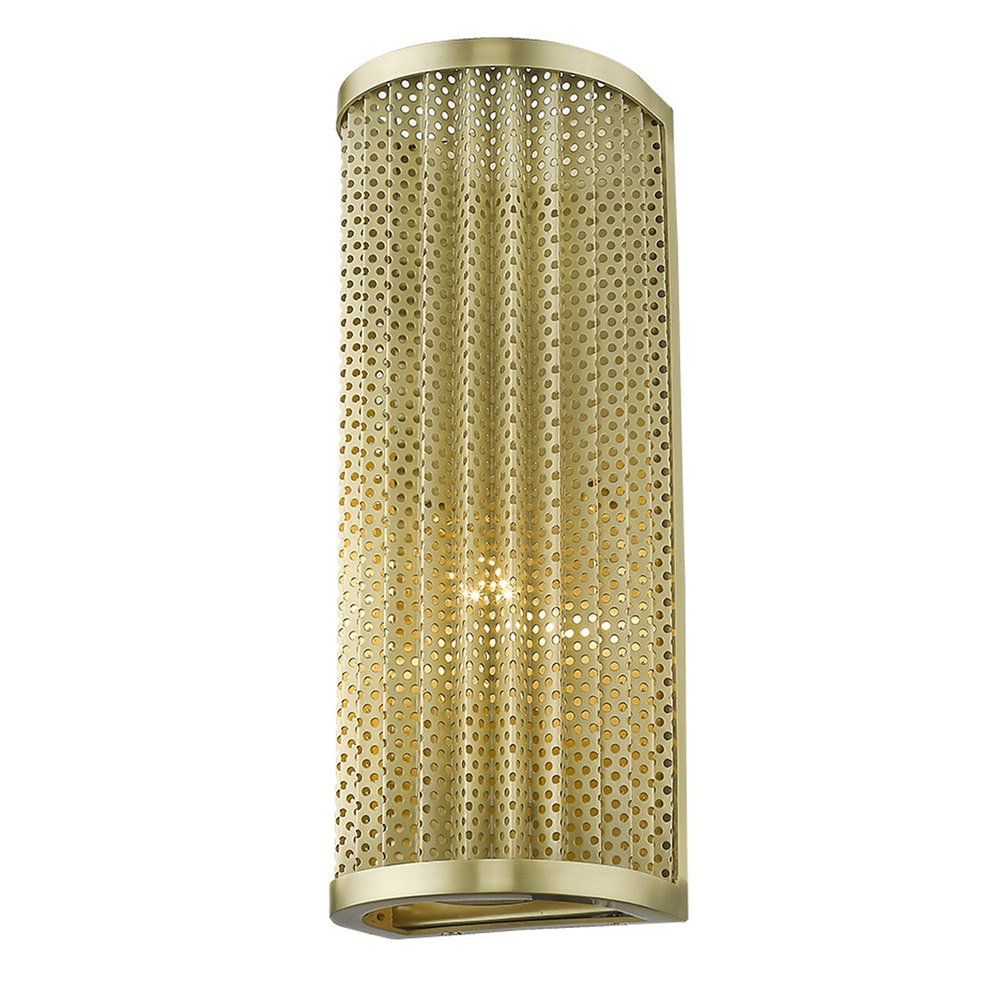 Basetti 1-Light Gold Sconce Wall Light