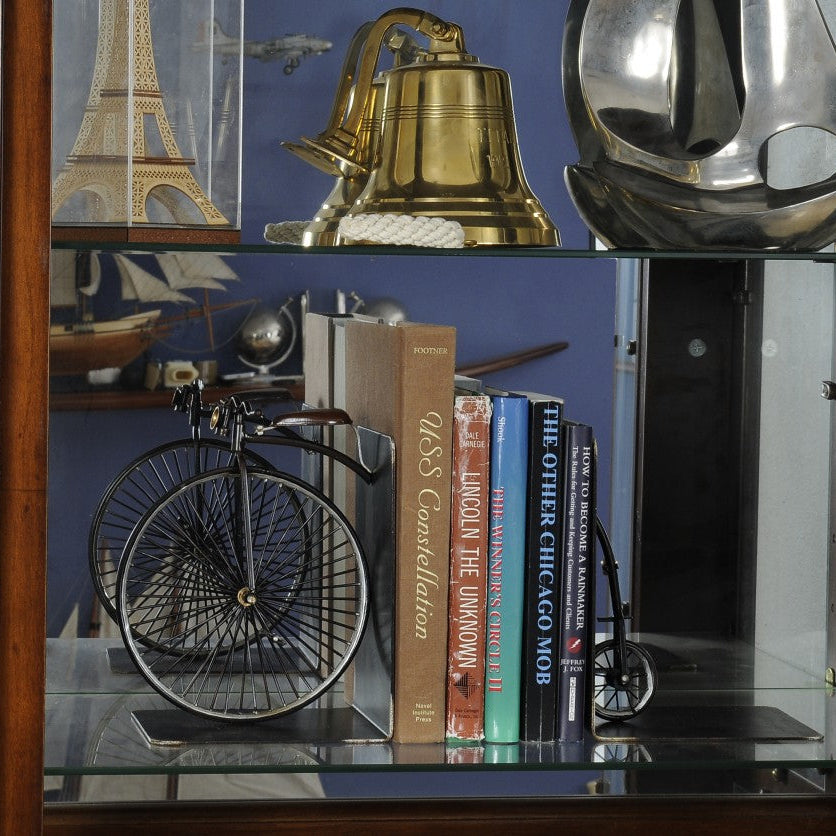 12" Penny Farthing Bicycle Bookends