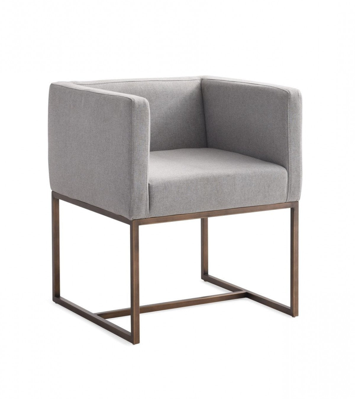 24" Modern Tuxedo Dining Chair
