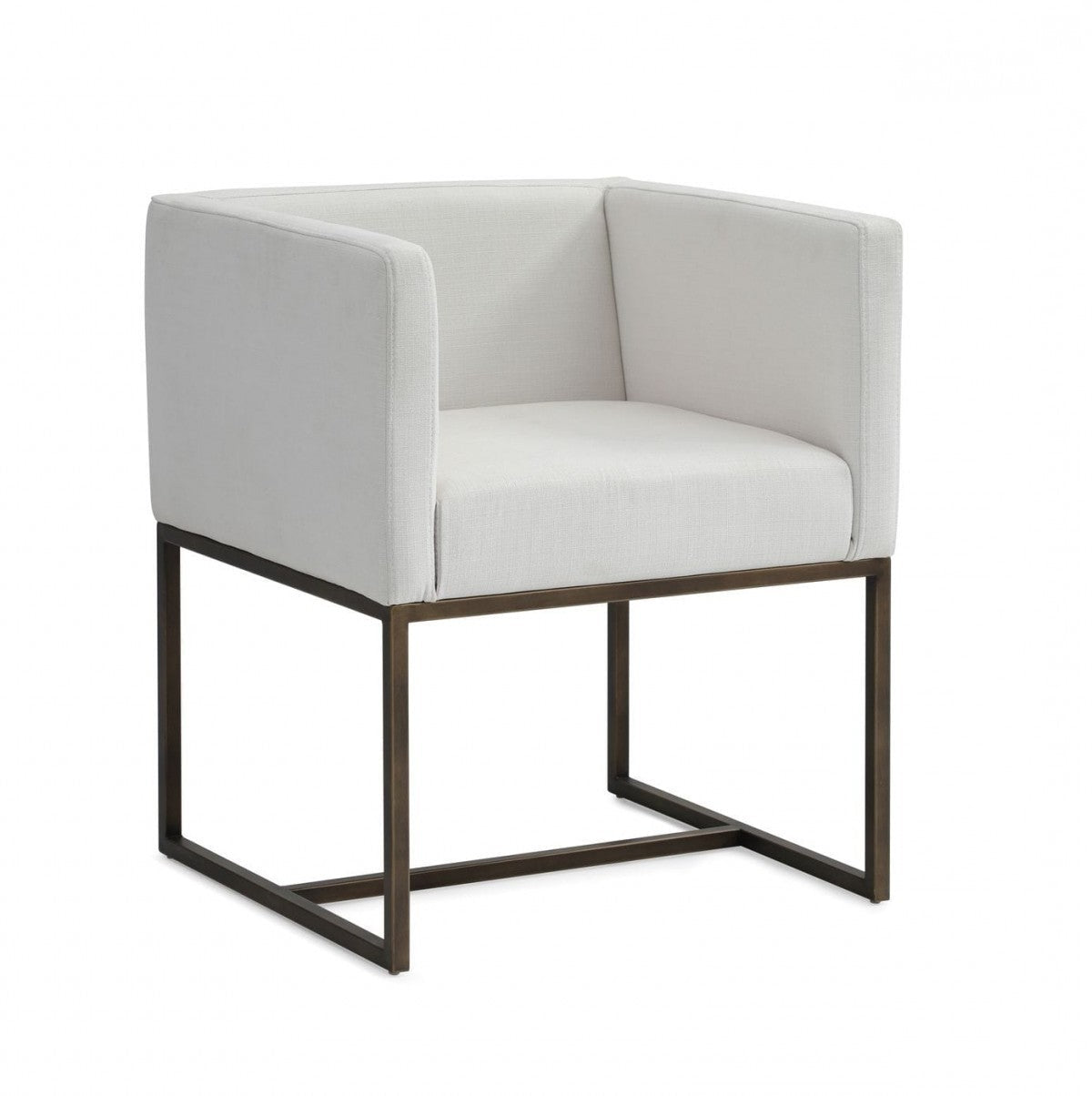 24" Modern Tuxedo Dining Chair