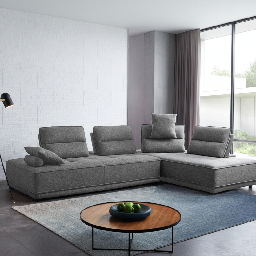 124" 2 pc. Modular Sofa