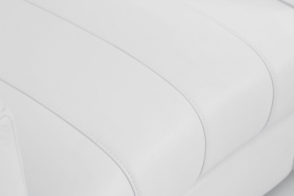 48" Italian Leather Contemporary Club Chair