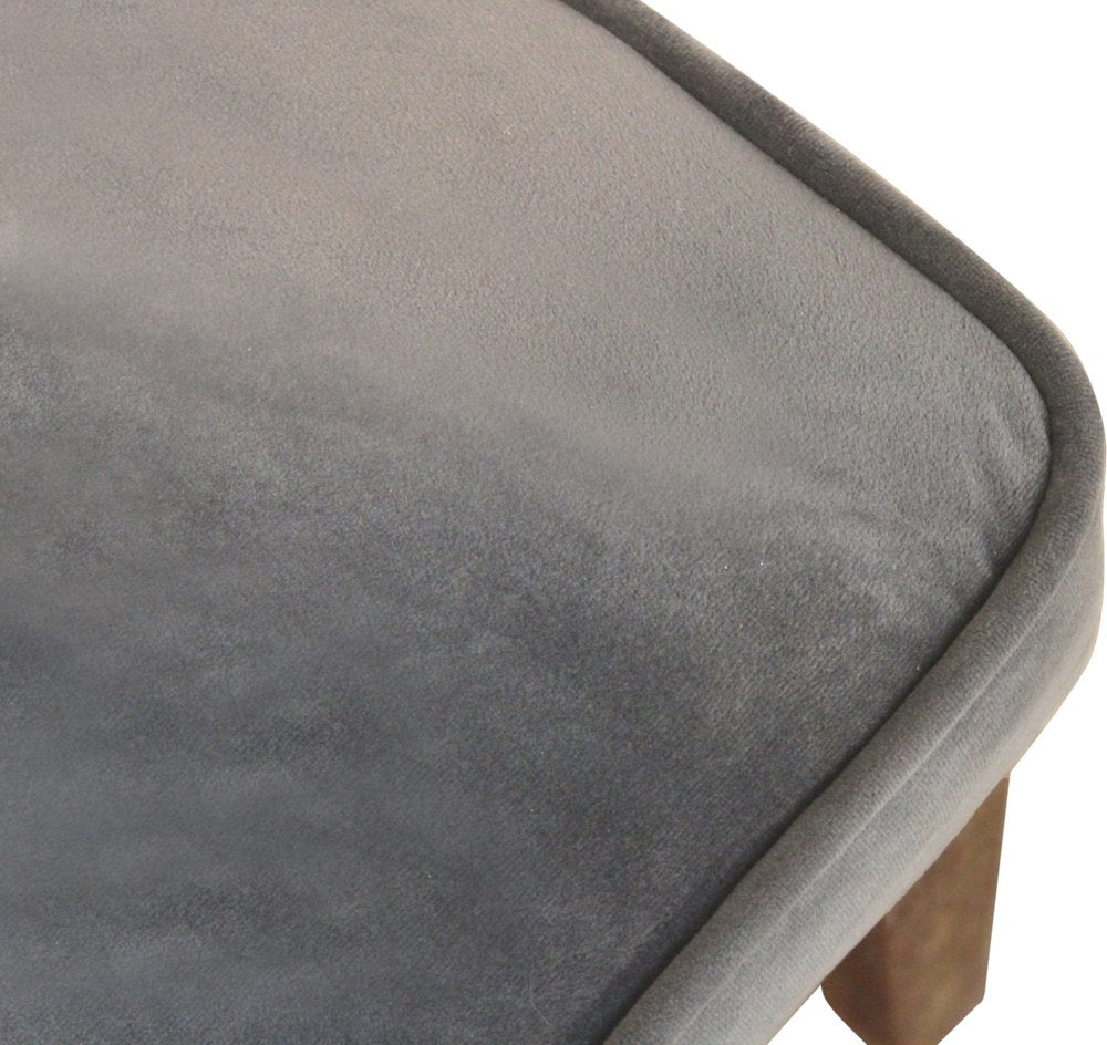 Set of Two 21" Velvet Parsons Dining Chair