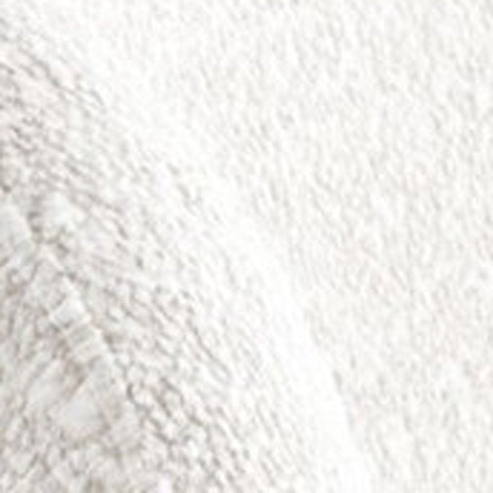 31" White Bouclé Wingback Chair