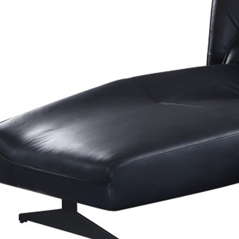 113" Dark Gray LAF Leather Sofa and Chaise