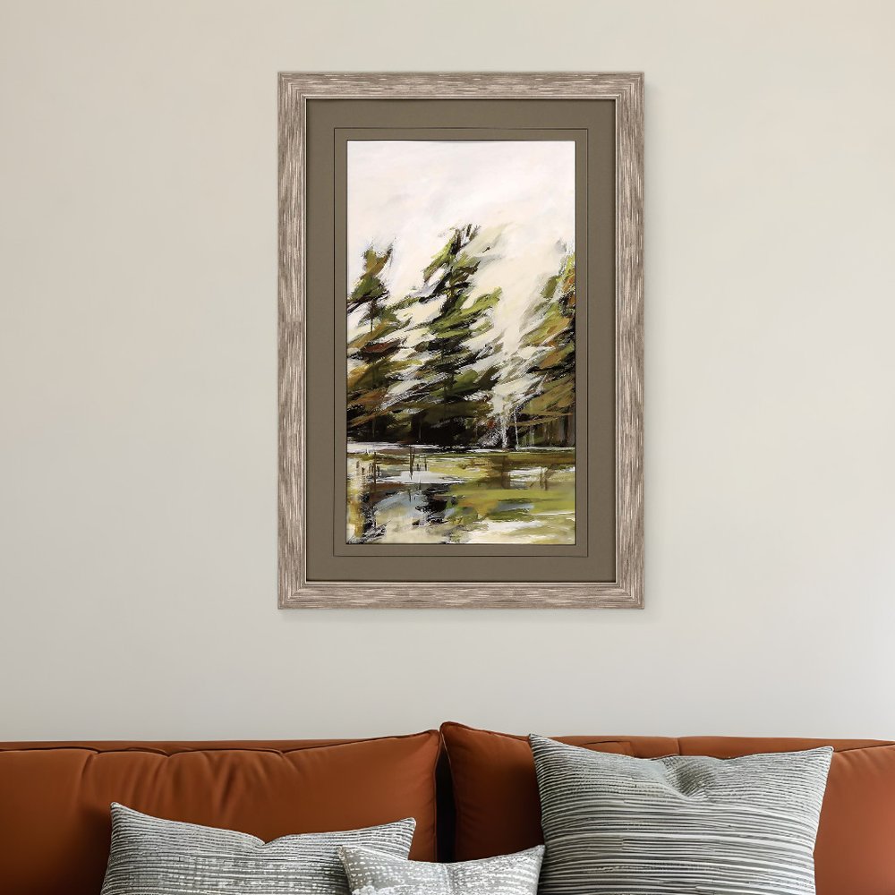 "29" x "44" "Evergreen" Framed Wall Art