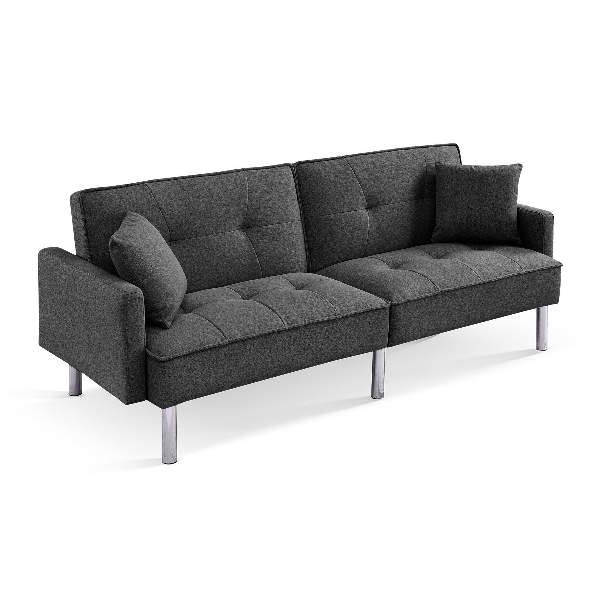 85" Mid-Century Sofa Bed