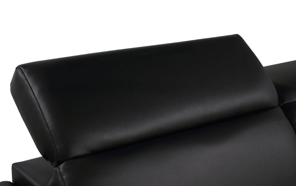 47" Geometric Leather Club Chair