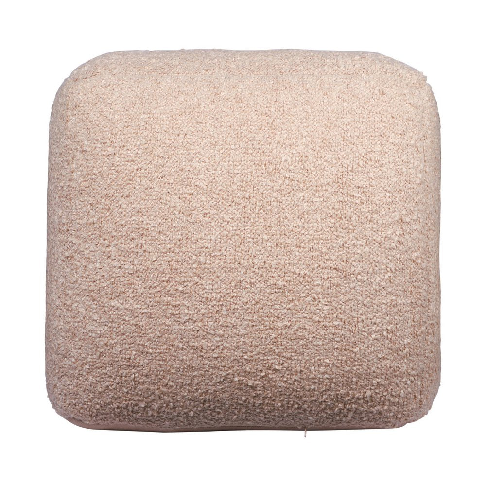 18" Outdoor Cube Pouf Ottoman