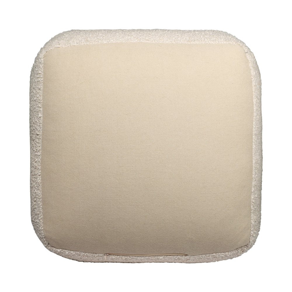 18" Outdoor Cube Pouf Ottoman