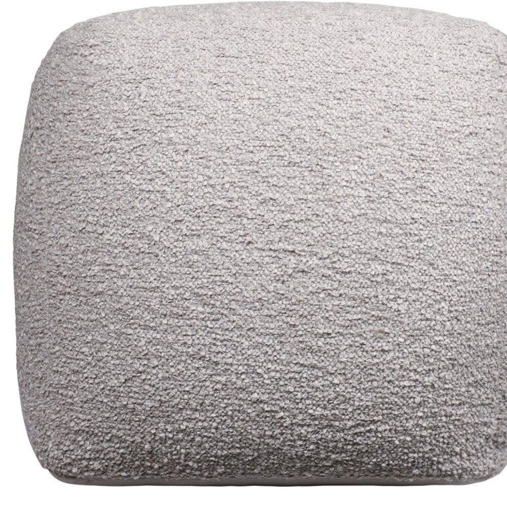 18" Outdoor Cube Pouf Ottoman