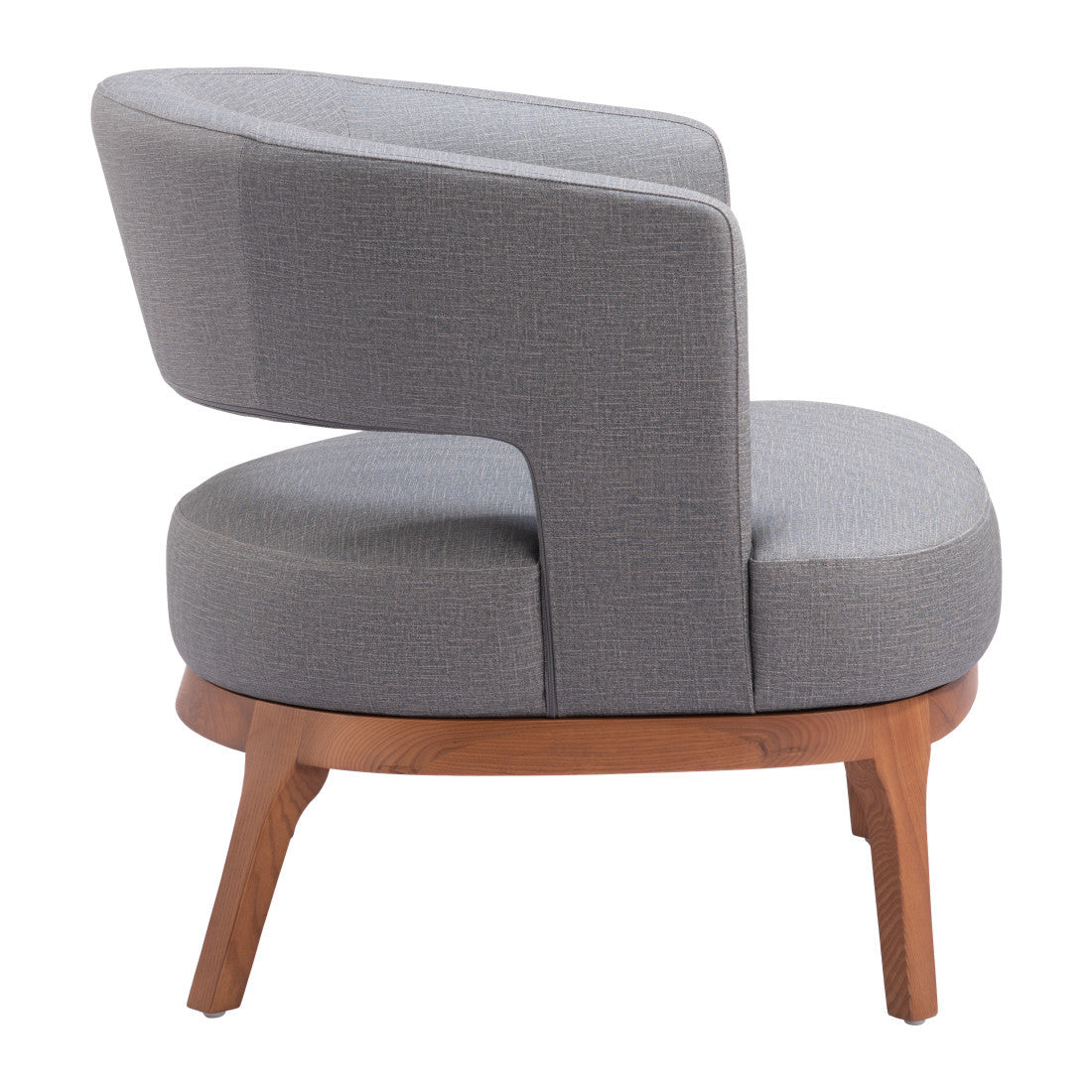 27" Half-Back Barrel Chair