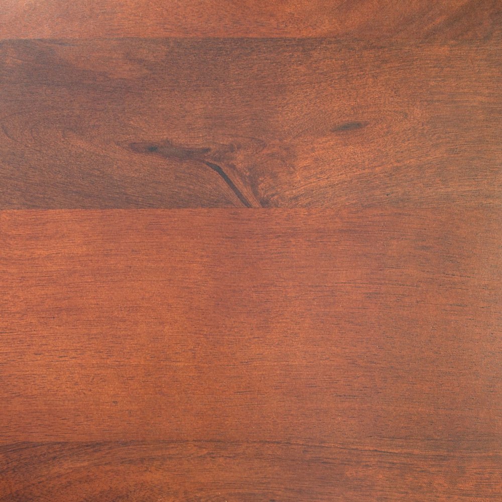 20" Brown and Gold Piston Pedestal End Table