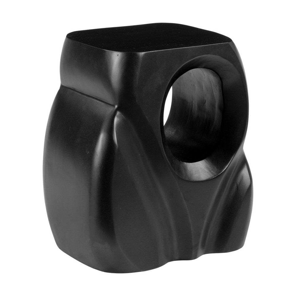 16" Black Free Form End Table
