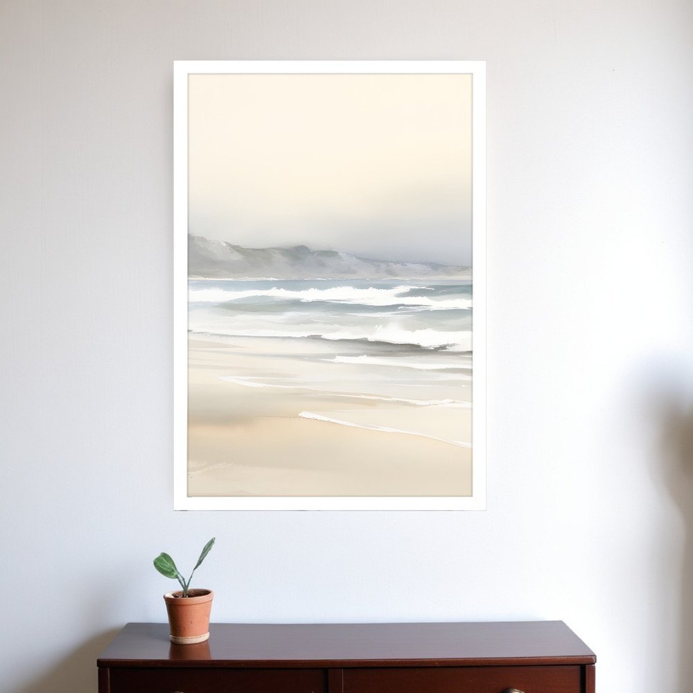 "26" x "38" "Breeze" Framed Wall Art