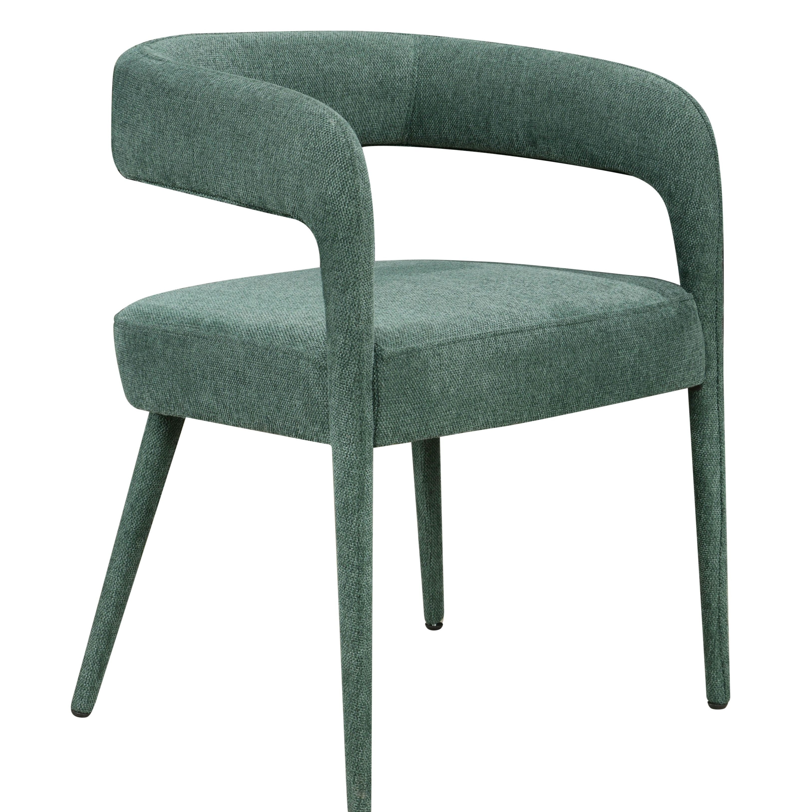 Set of Two 21" Open Barrel Dining Chair