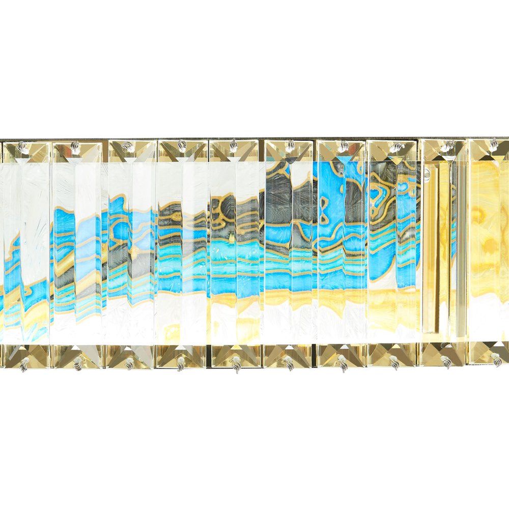 40" Crystal Rainbow Ring Chandelier