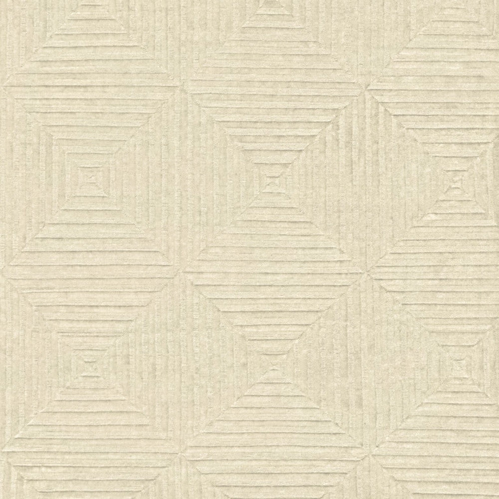 Beige Diamonds Hand Knotted Rug