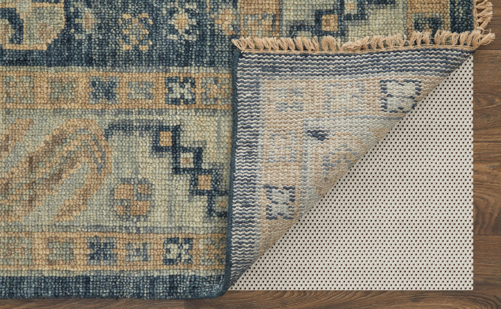 Geometric Oriental Medallion Area Rug