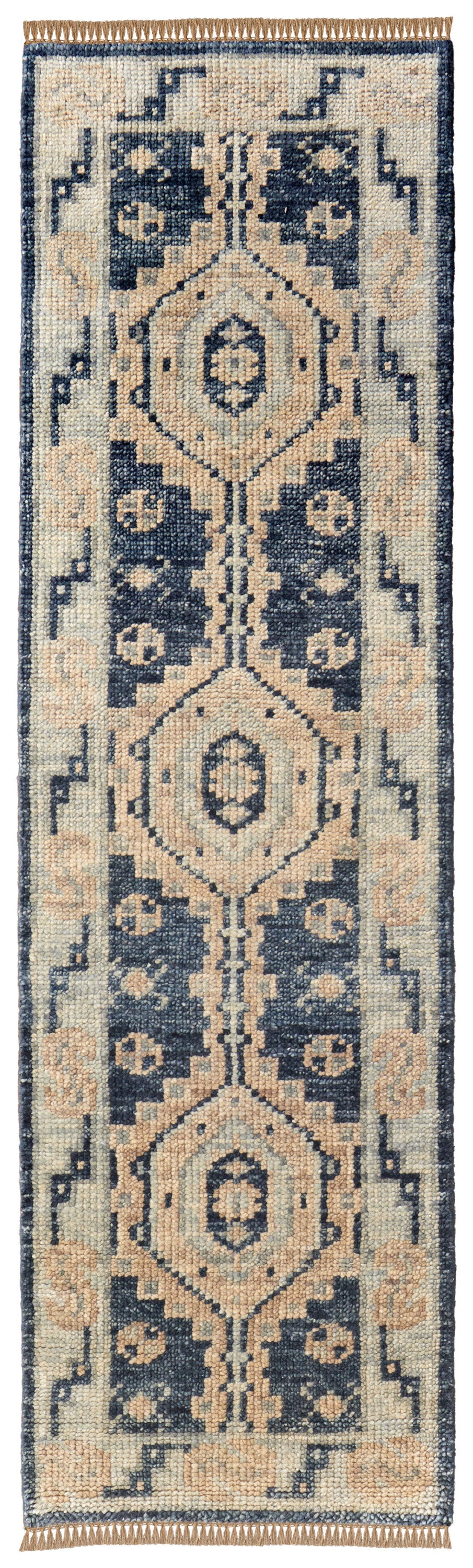 Geometric Oriental Medallion Area Rug