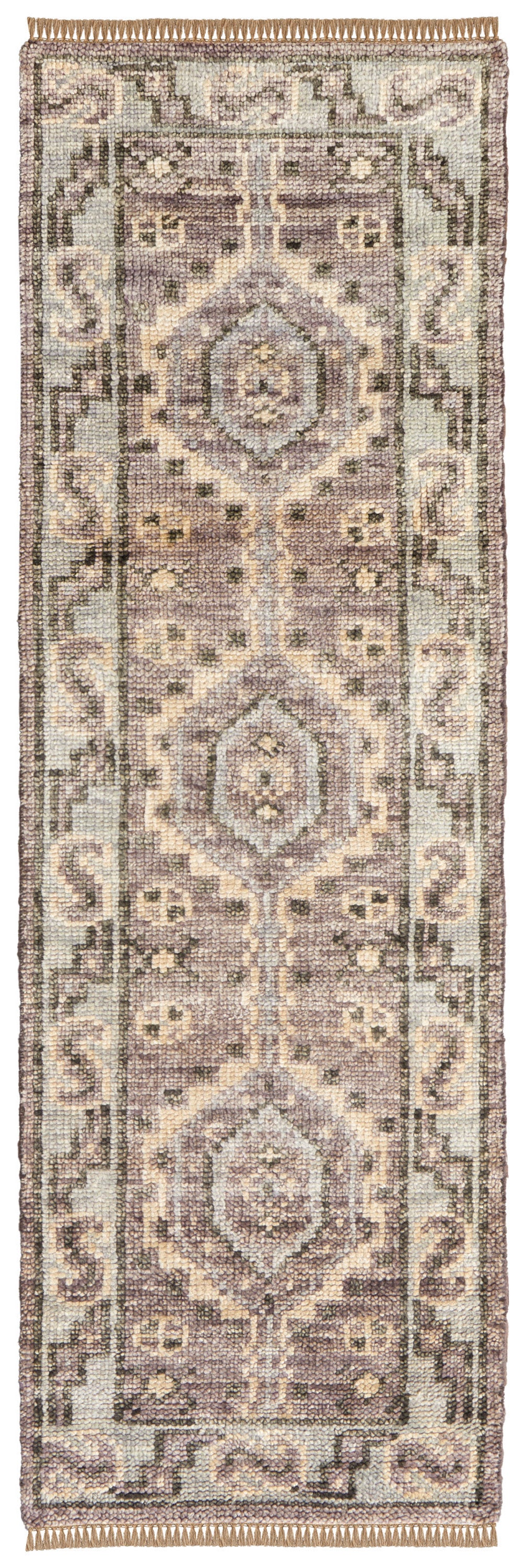 Geometric Oriental Medallion Area Rug