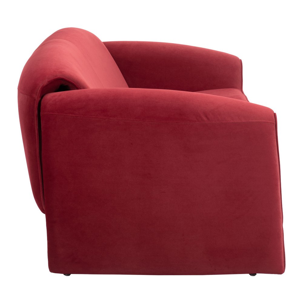 70" Red Modern Float Sofa