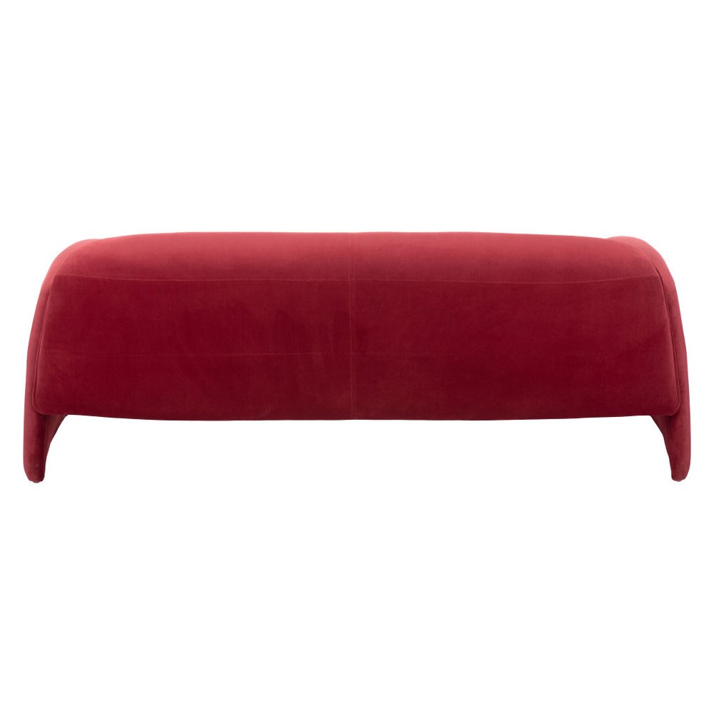 70" Red Modern Float Sofa