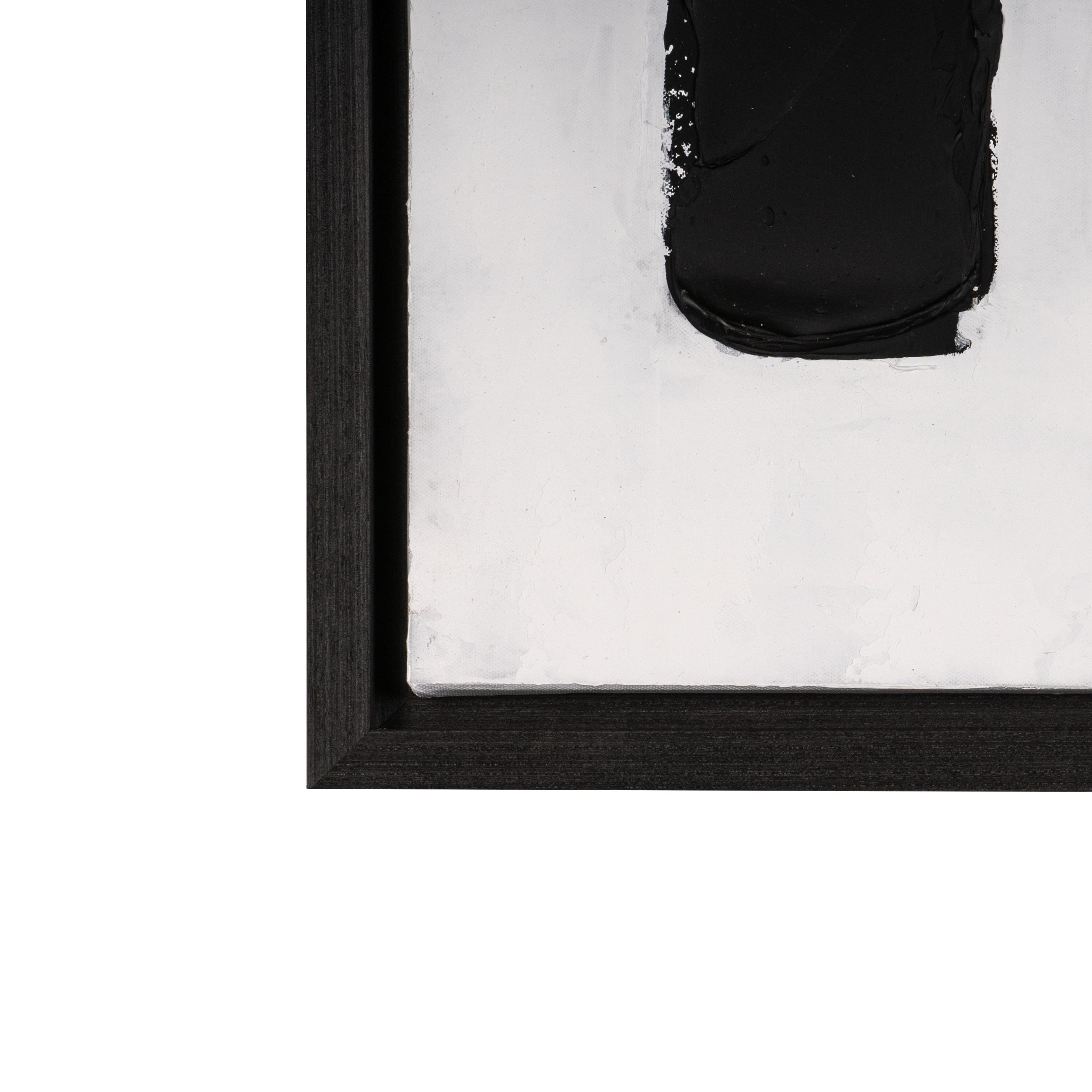 65" x 42" Black and White "Rhythms" Wall Art