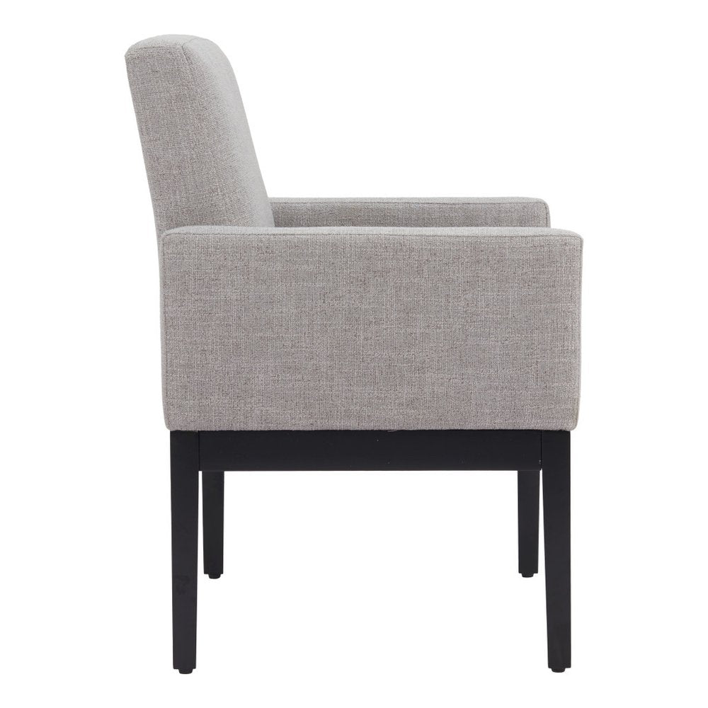 25" Contemporary Track Arm Dining Chair