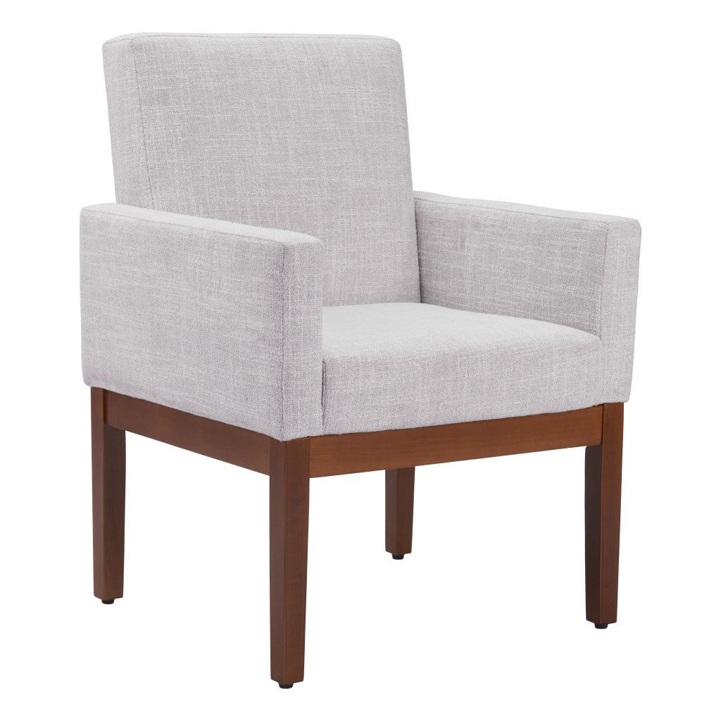 25" Contemporary Track Arm Dining Chair