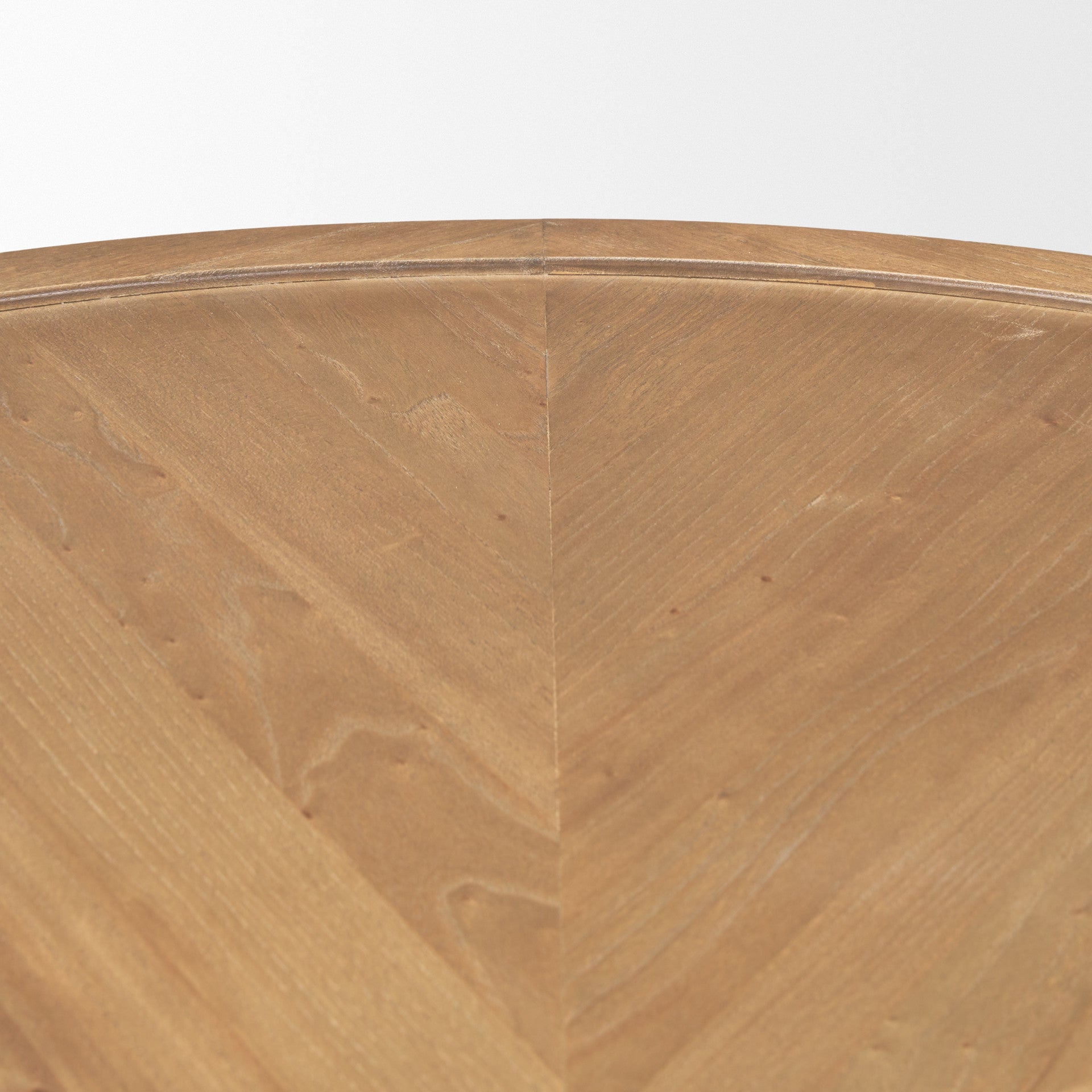 39" Wood Tri-Pillar Coffee Table