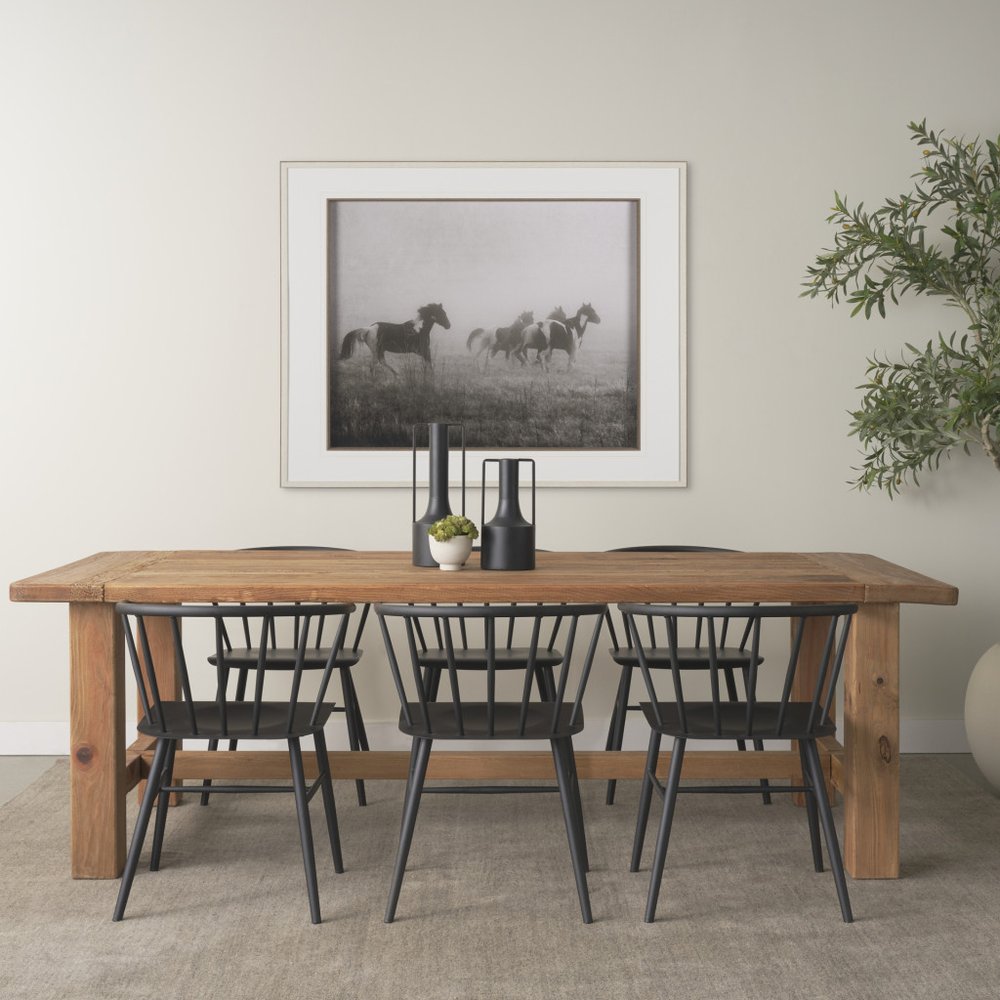 95" Natural Reclaimed Wood Dining Table