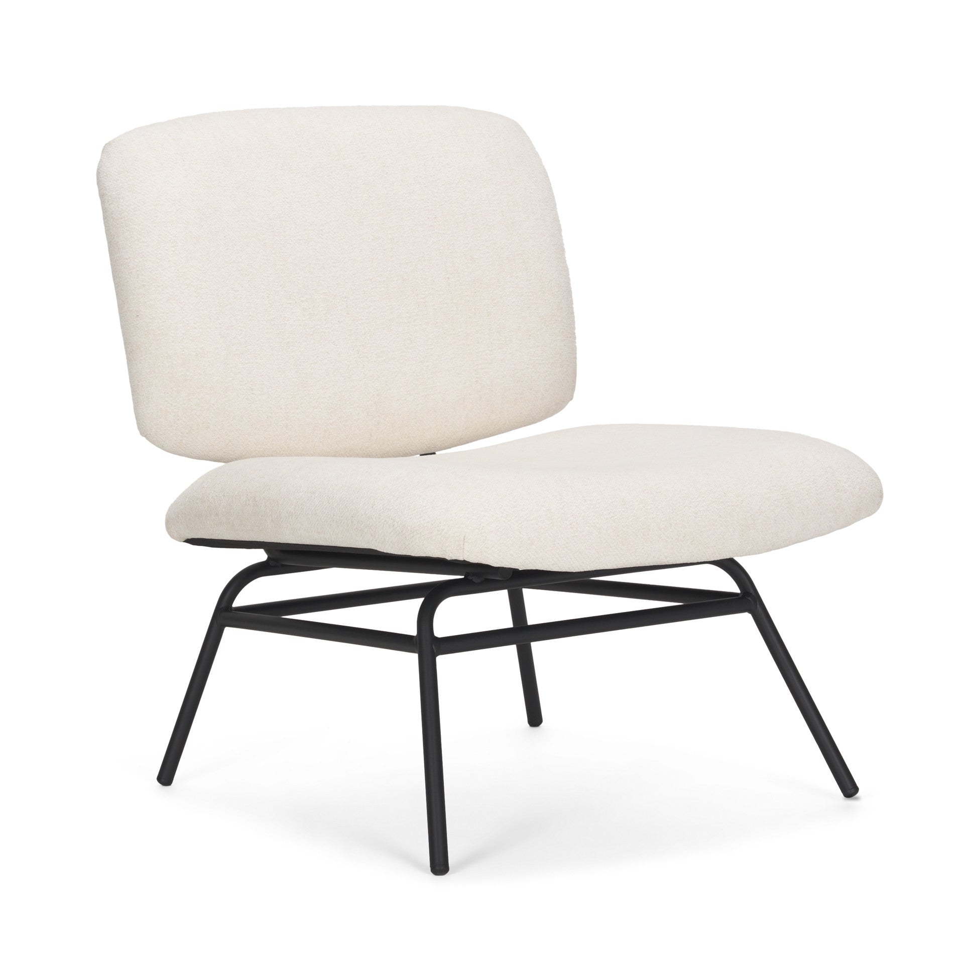 30" Chenille Slipper Chair