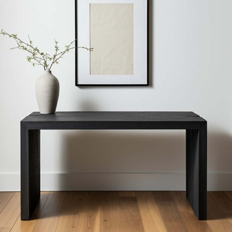 56" Reclaimed Wood Sled Writing Desk