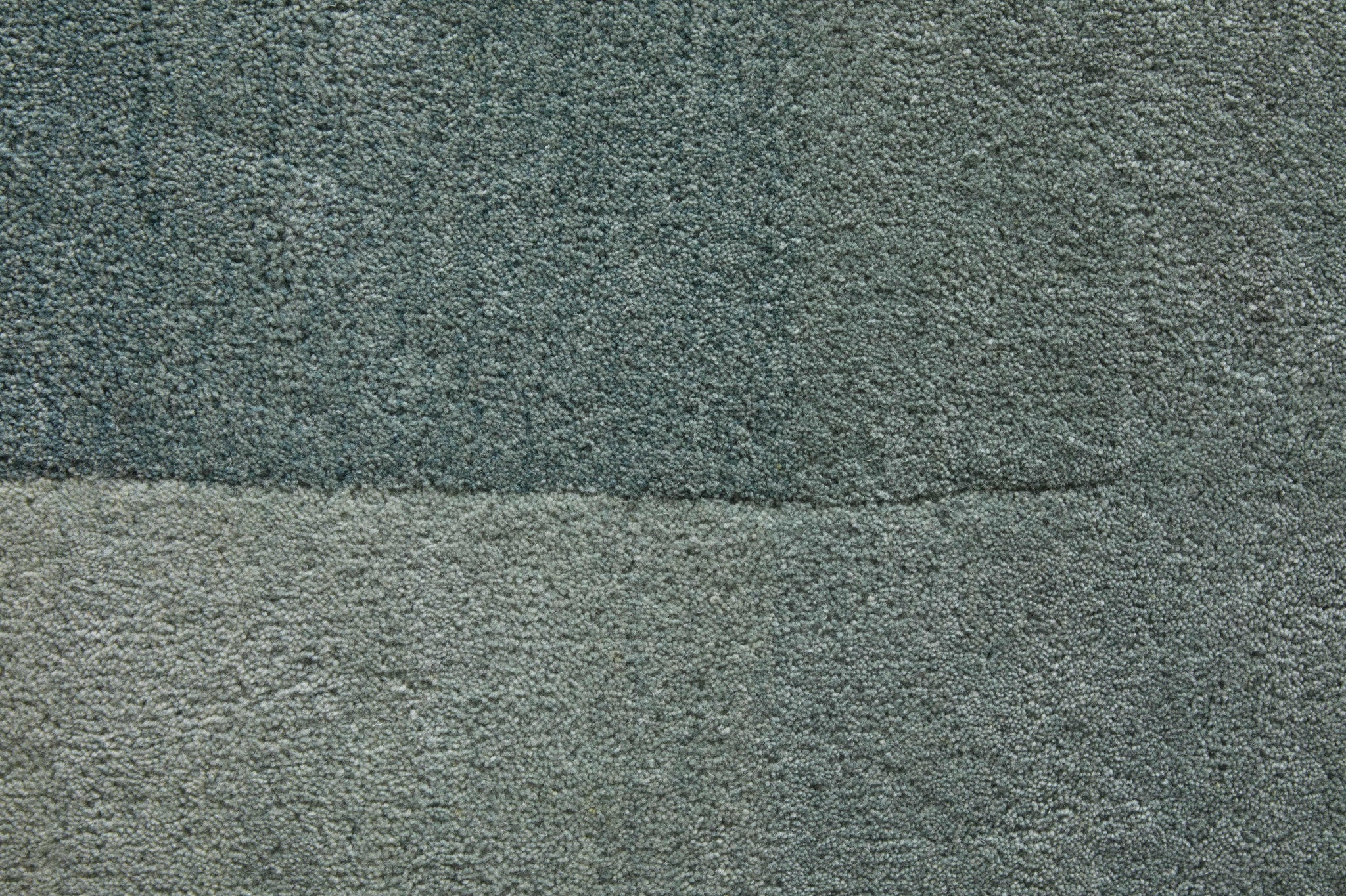 Blue and White Ombre Geometric Rug