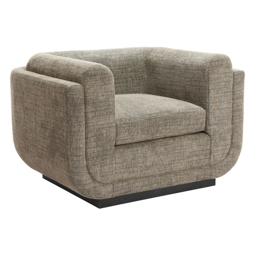 41" Green and Black Key Club Chair