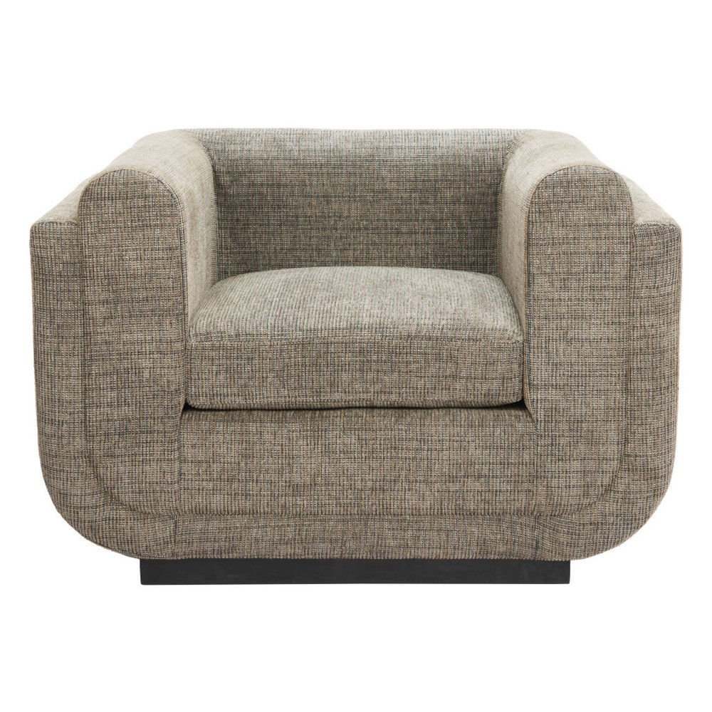 41" Green and Black Key Club Chair