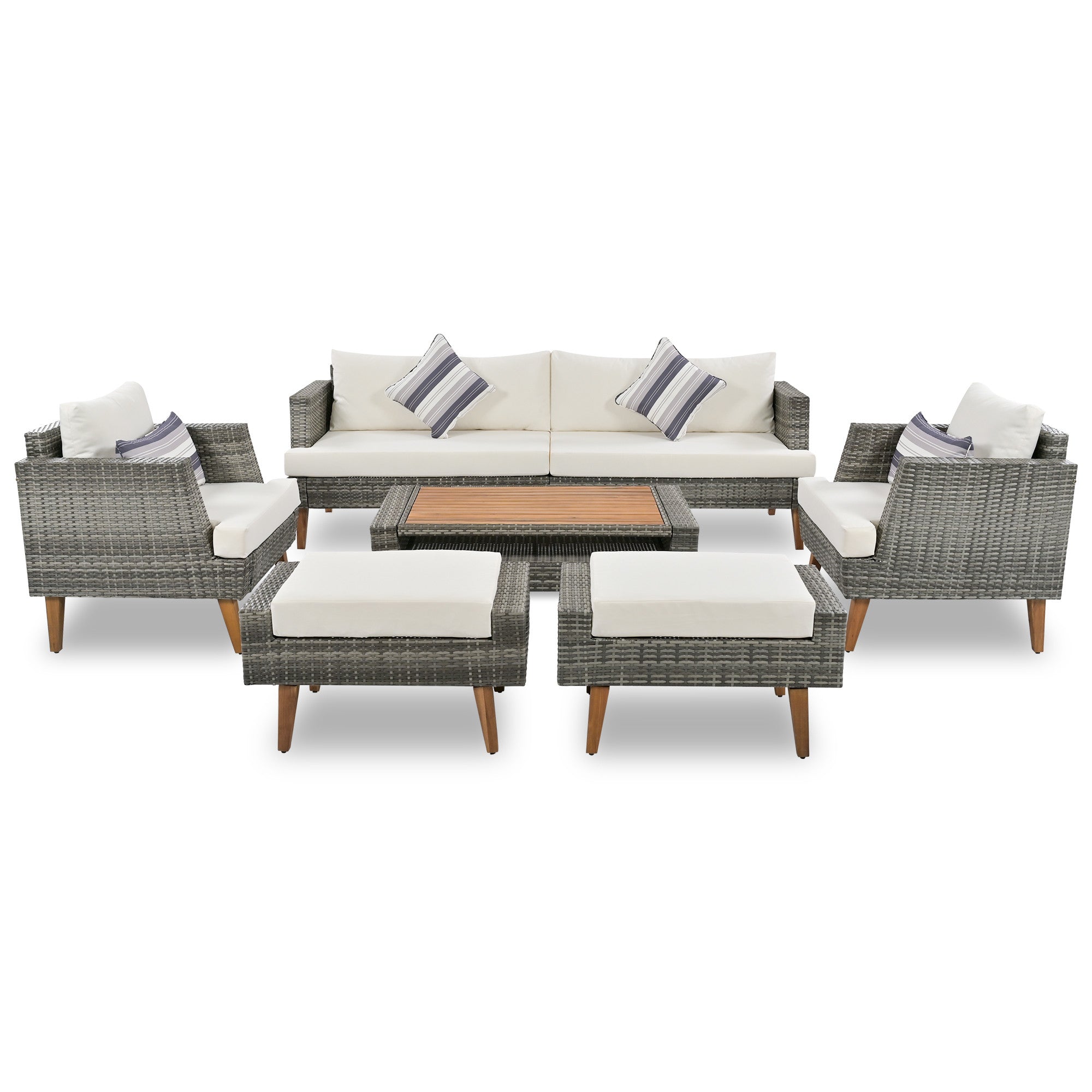 6-seat Outdoor Sofa/Chair Seating Set