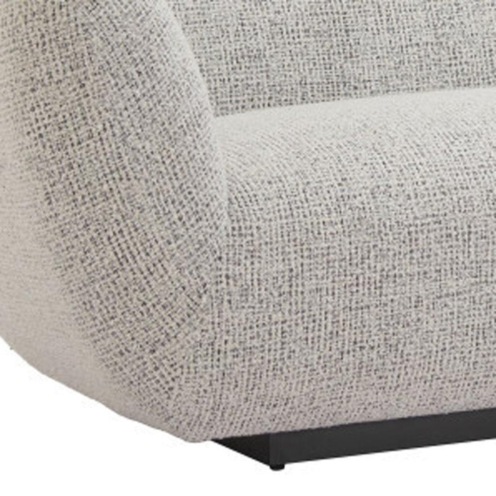 96" Zambet Light Gray Sofa