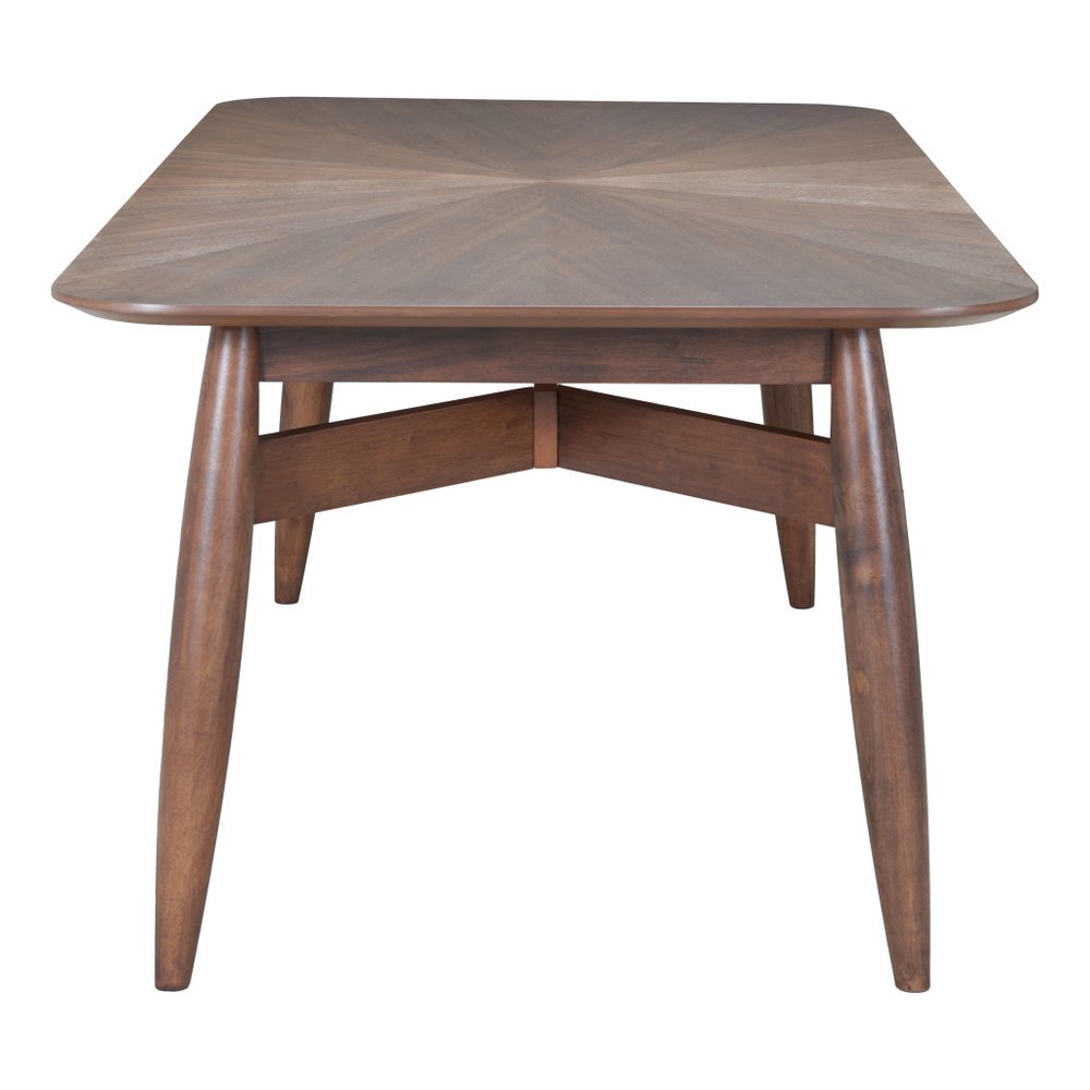78" Espresso Wood Dining Table
