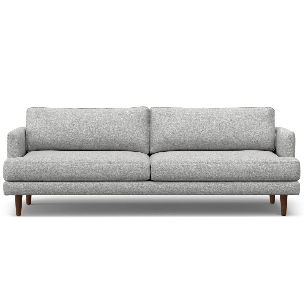 90" Mid-Century Polyester Sofa